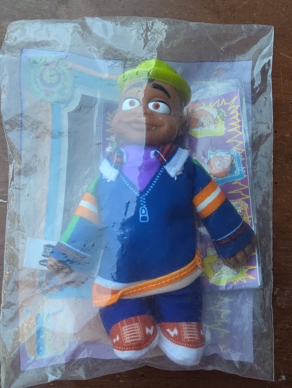 Vintage 1998 Burger King Kids Club Nickel-O-Zone Cousin Skeeter Plush NIP Sealed